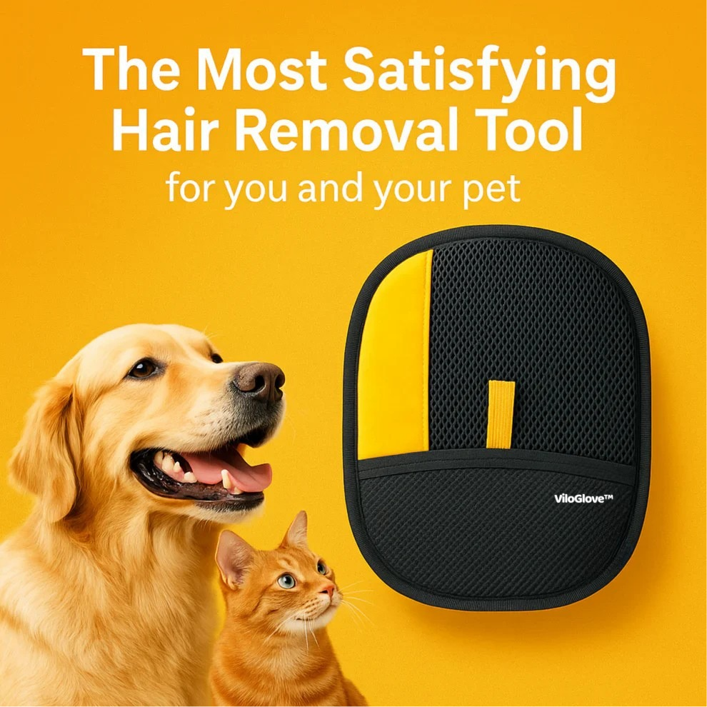 ViloGlove™ – The Ultimate Pet Hair Removal Glove by Vilopad